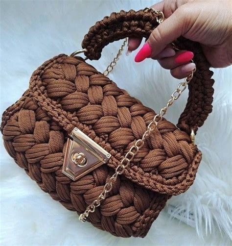 Aprende A Hacer Bolsos A Crochet Paso A Paso Haga Clic En La Imagen