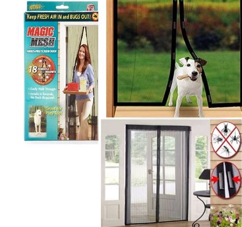 Magic Mesh Hands Free Magnetic Screen Door Sham Sa Traders