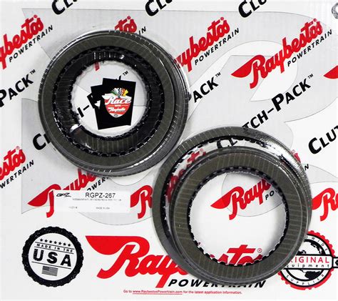 JATCO JR710E RE7R01A V8 ONLY GPZ Friction Clutch Pack Raybestos