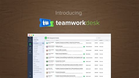 Introducing Teamwork Desk