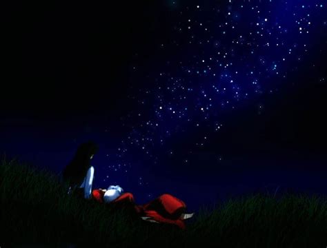 Watchng Stars Stars Sky Grass Girl Hd Wallpaper Peakpx