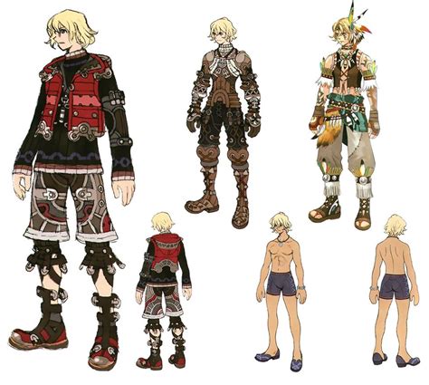 Shulk Concepts Characters Art Xenoblade Chronicles Character