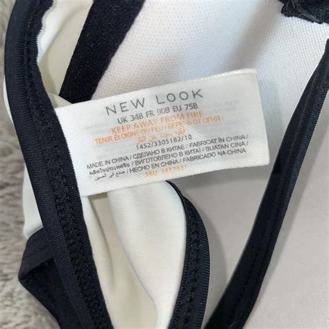 New Look Bikini Top In Size 34B Perfect Condition Depop