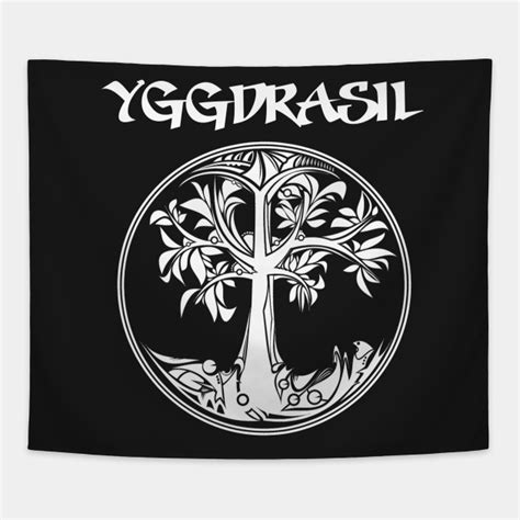 Yggdrasil Norse Mythology - Yggdrasil - Tapestry | TeePublic