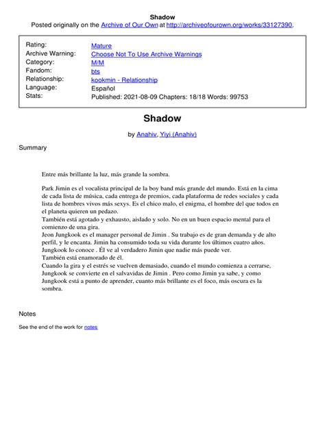 Shadow | PDF