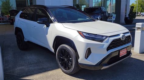 2024 Toyota RAV4 Hybrid XSE AWD In Wind Chill Pearl White YouTube