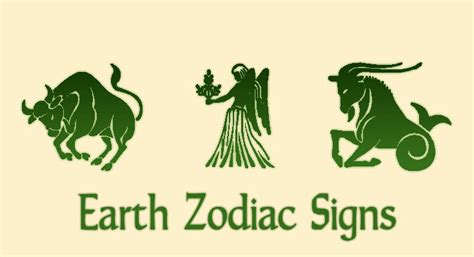 Earth Zodiac Signs: Taurus, Virgo, Capricorn - Eilak Designs