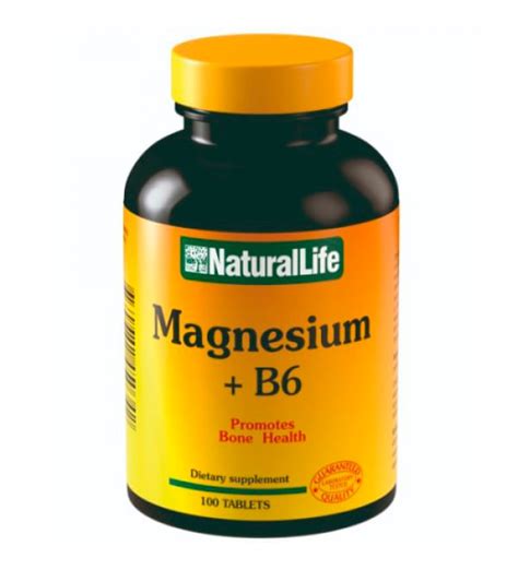 Magnesio Vitamina B6 Naturallife