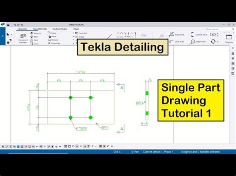 Tekla Structure Drawing Tutorial Norenecannellos