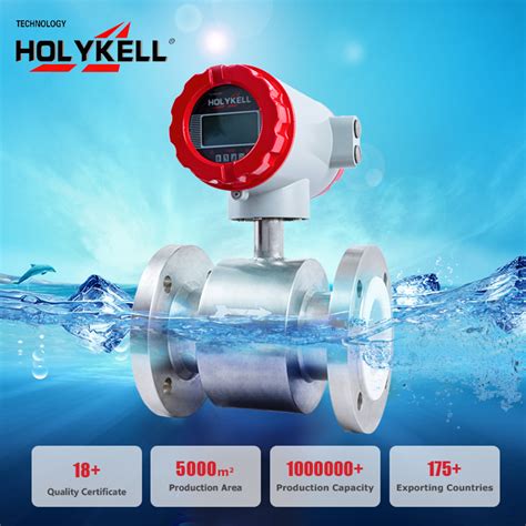 Low Cost Electromagnetic Flowmeter Ma Output Digital Magnetic