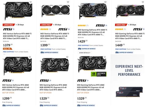 Видеокарта NVIDIA RTX 4060 стоит от $300 в Newegg и на 20% быстрее RTX ...