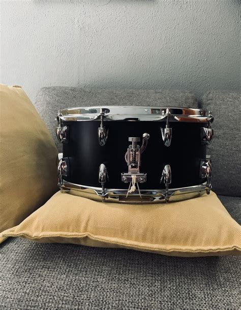 Yamaha TMS1465 Tour Custom Snare Drum 14x6 5 Licorice Satin EBay