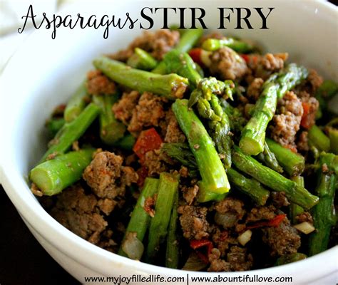 Asparagus Stir Fry My Joy Filled Life