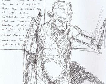 Watercolor From Egon Schiele Nude At Moma By Chieffrodo On Etsy