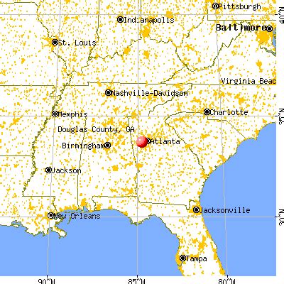 Douglas County, Georgia detailed profile - houses, real estate, cost of ...