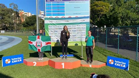 S O Bento Prata No Estadual Adulto De Atletismo Primeira P Gina Sc