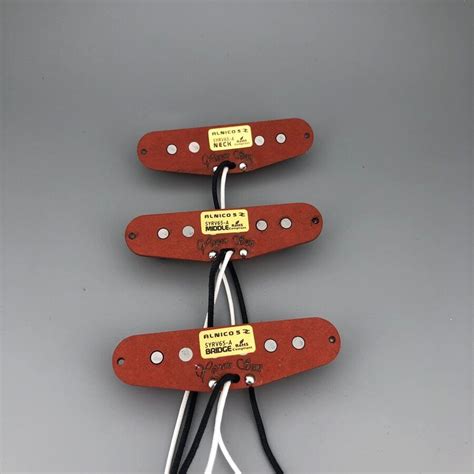 Vintage V Sss Single Coil Handwound Alnico Guitar Pickups Ebay