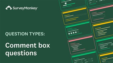 How To Create A Comment Box Question With SurveyMonkey YouTube