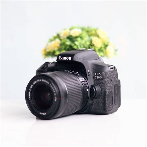 Jual CANON EOS 750D KIT 18 55MM STM MULUS Shopee Indonesia