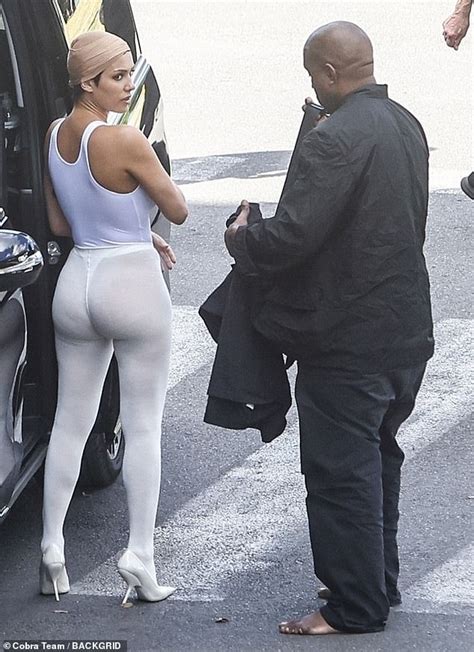 Kanye West Gets Handsy With Wife Bianca Censori As She Steps Out In