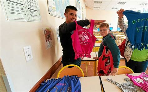 À Pontivy u ne semaine verte au collège Charles Langlais Le Télégramme