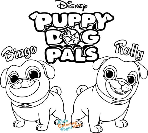 Puppy Dog Pals Bob Coloring Pages Printable