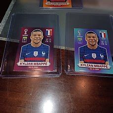 Panini WC Qatar 2022 Kylian Mbappé Lot of 3 stickers Catawiki