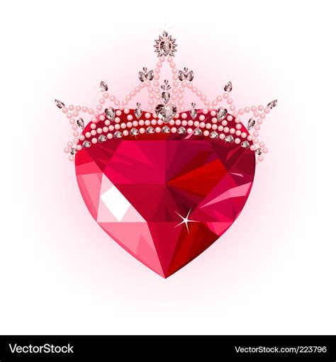 Heart Crown SVG