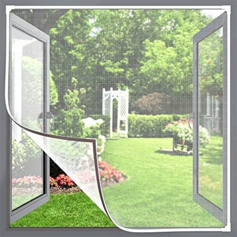 Neatiease Adjustable Diy Magnetic Window Fly Screen Max 150x180 Cm