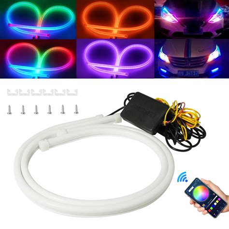 Qasim Sequential Led Strips App Bluetooth Control Rgb Multi Color