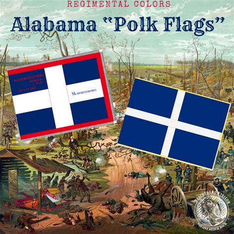 "Polk Alabama Flag" Sticker Set – Beauregard's Tailor