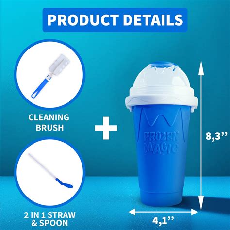 SLUSH MASTERS Vaso Para Hacer Granizados Paquete De 3 Congelado