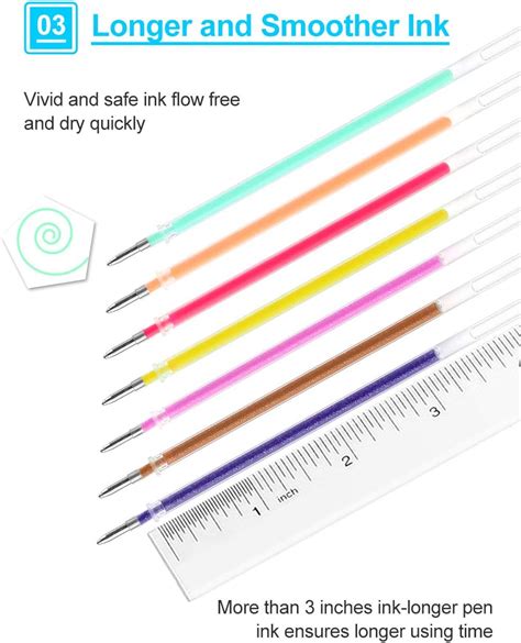 Bolígrafos de gel para colorear adulto innhom 120 colores gel Pen Set