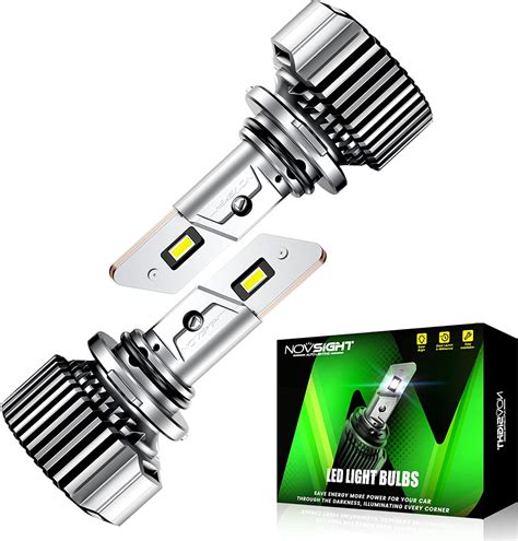 Buy NOVSIGHT H4 9005 LED Headlight Bulbs, 100W 20000 Lumens 600% ...