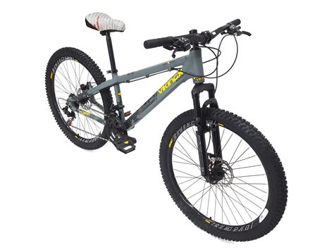 Bicicleta Vikingx Tuff Aro Shimano V Cinza Cicles Bike Shop