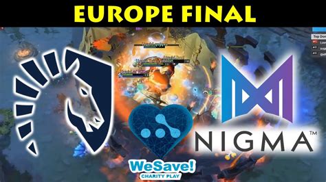 Amazing Draft In Game Eu Final Nigma Vs Liquid Wesave