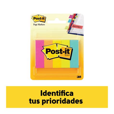 Nota Adhesiva 3m Post It 670 5an Separador Página 5 Colores