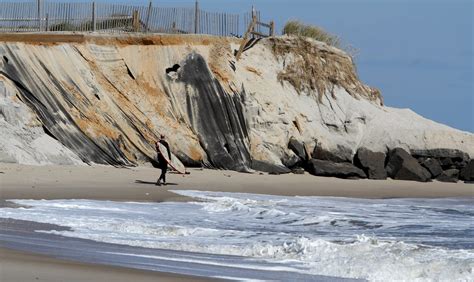 Holgate Beach Erosion Drone Video Of Lbi After Hurricane Michael