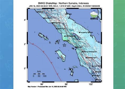 Terkini Gempa Magnitudo Guncang Aceh Singkil