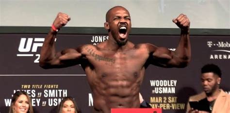 Ufc 235 Weigh In Video Jon Jones Vs Anthony Smith Ufc And Mma News Results