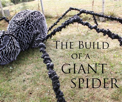 The Build Of A Giant Spider 7 Steps With Pictures Instructables