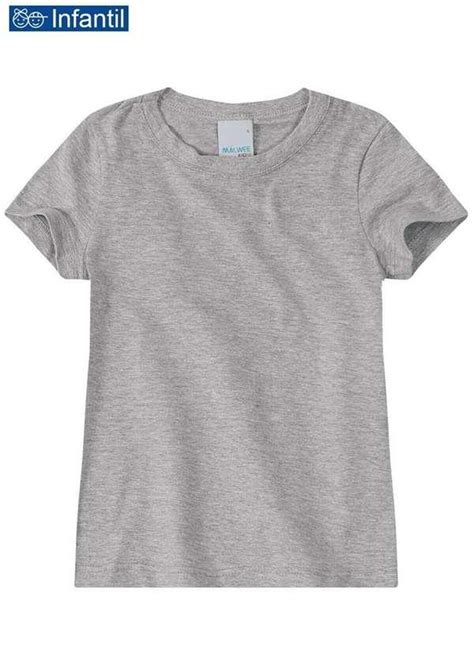 Camiseta Infantil Menina Malwee 1000086762 50000 Cinza Mescla Meias