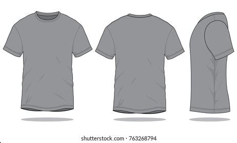 Grey Shirt Images Stock Photos Vectors Shutterstock