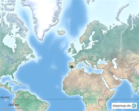 StepMap - welt - Landkarte für Welt