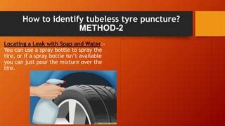 Advantages of tubeless tire as compared to tube | PPT