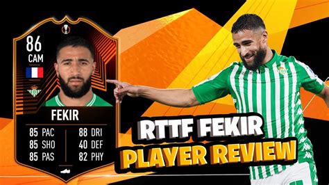 RTTK NABIL FEKIR PLAYER REVIEW THIS CARD IS INSANE FIFA 22 ULTIMATE