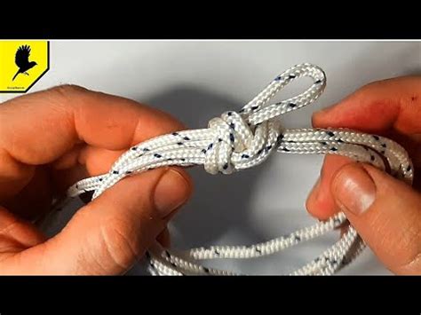 Полезный узел! Как связать бухту с верёвкой чтобы не развязывалась ...