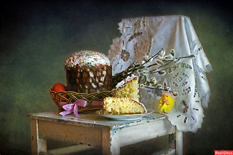 Декоративный пасхальный натюрморт - 77 фото