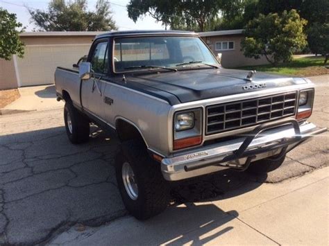 1984 Dodge Power Wagon For Sale Photos Technical Specifications