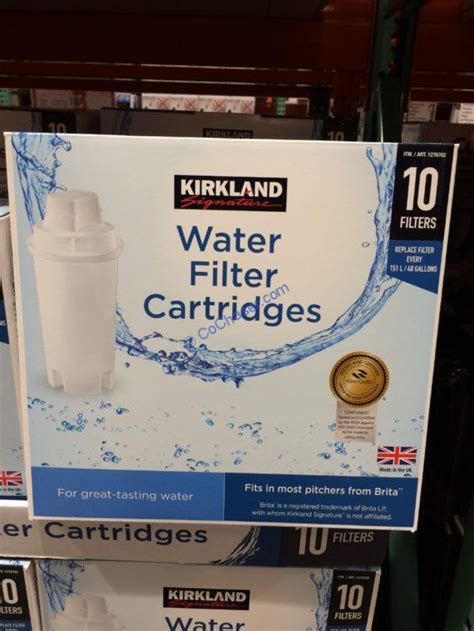 Kirkland Signature Water Filter Cartridge 10 Pack Costcochaser